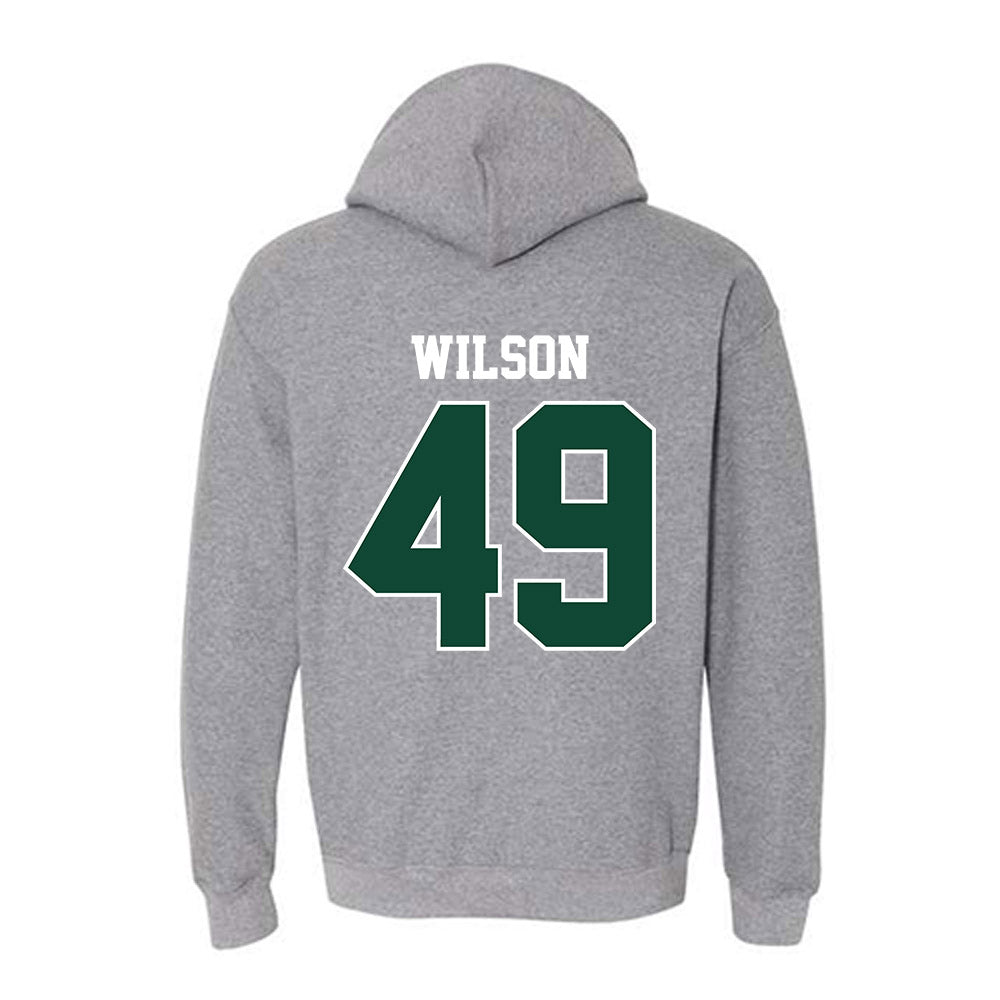 Portland State - NCAA Football : Cole Wilson - Classic Shersey Hooded Sweatshirt-1
