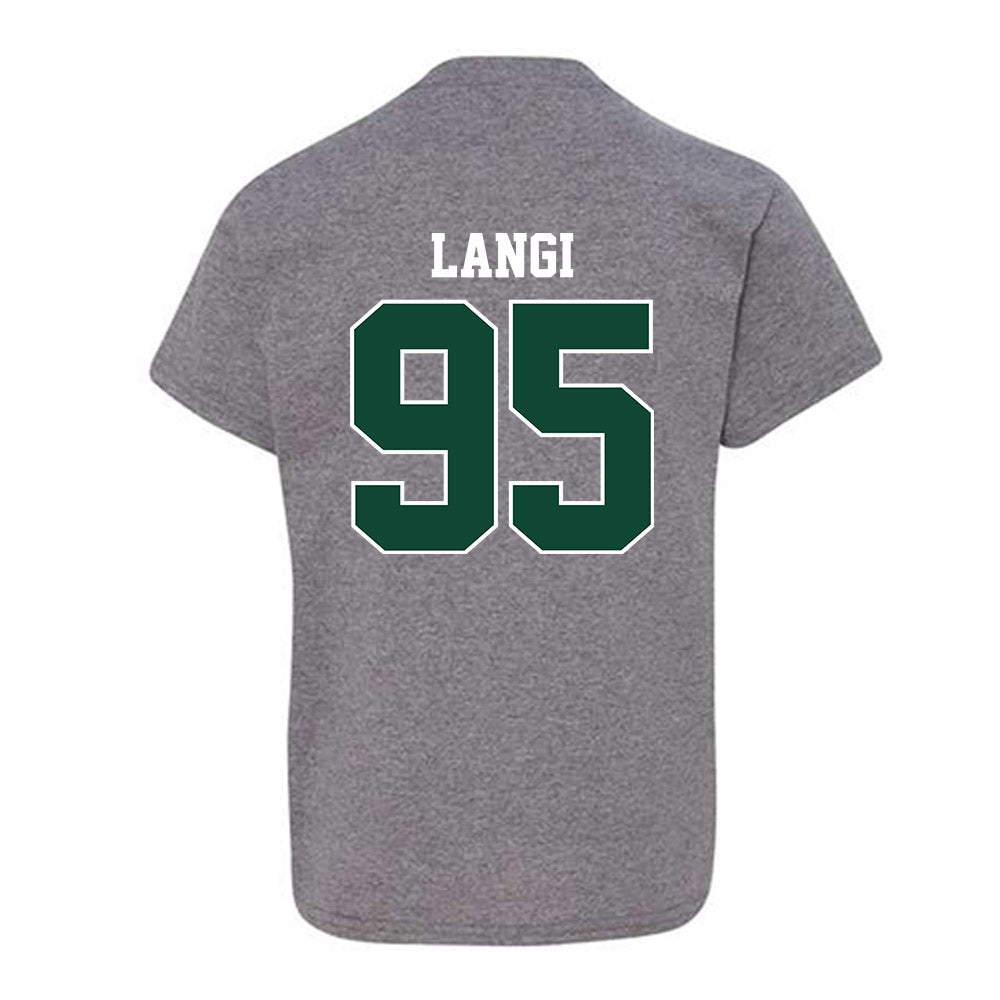 Portland State - NCAA Football : Siaosi Langi - Classic Shersey Youth T-Shirt-1