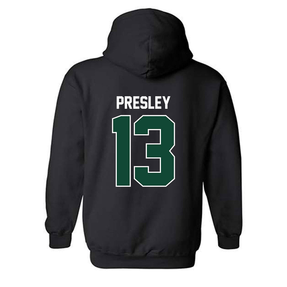Portland State - NCAA Football : Jackson Presley - Classic Shersey Hooded Sweatshirt-1
