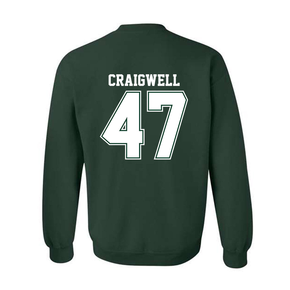 Portland State - NCAA Football : Justin Craigwell - Classic Shersey Crewneck Sweatshirt-1