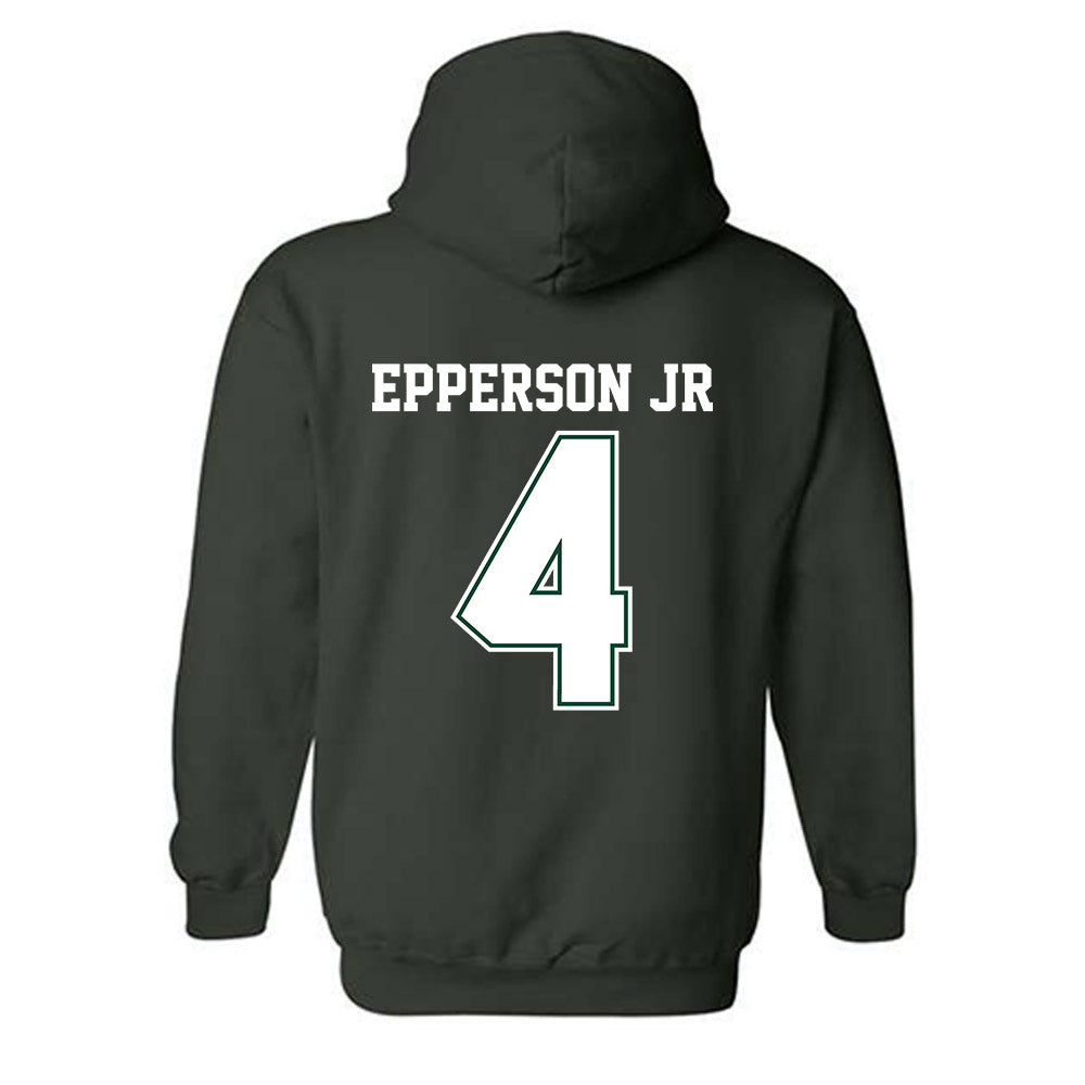 Portland State - NCAA Football : Jonathan Epperson Jr - Classic Shersey Hooded Sweatshirt-1