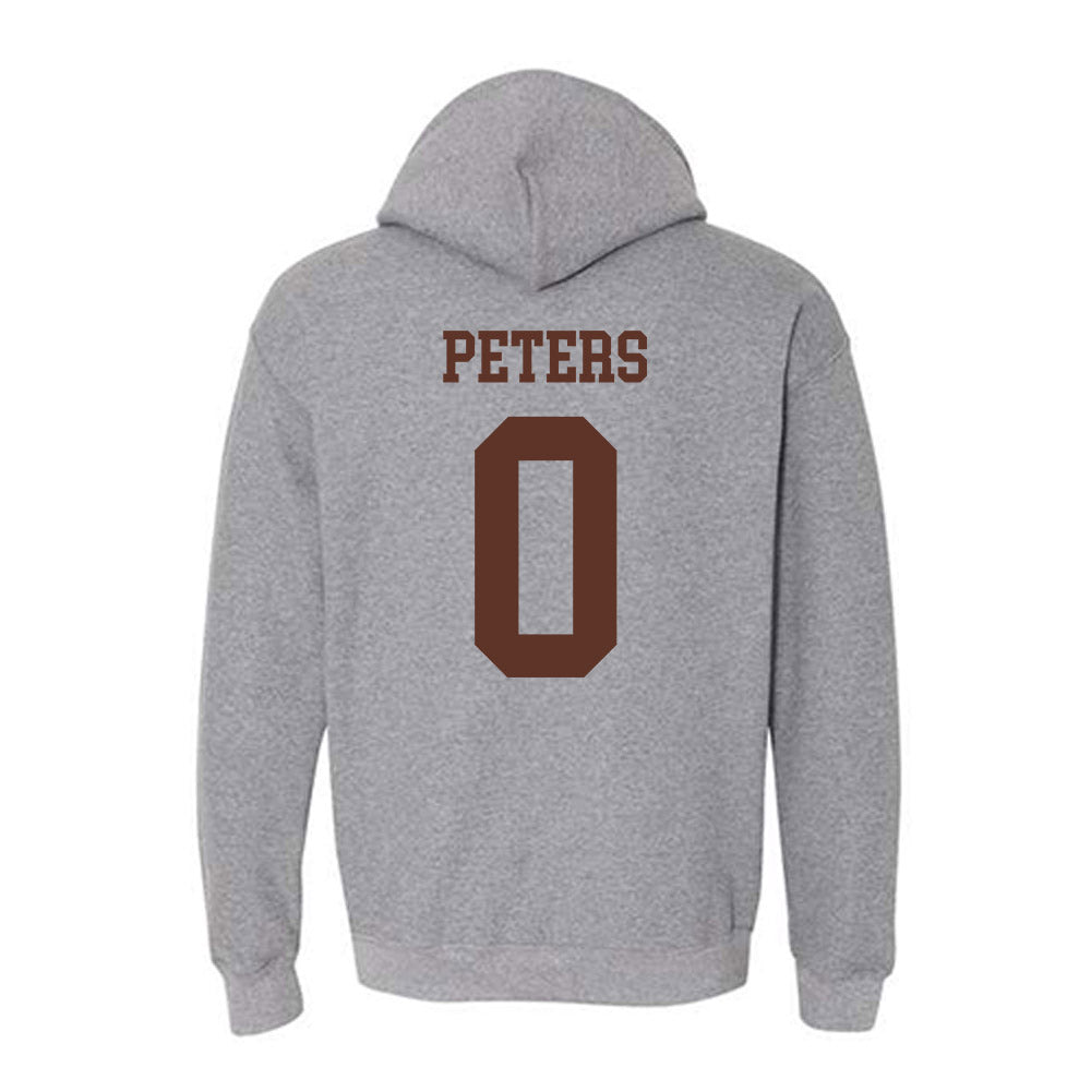 Quincy - NCAA Women's Basketball : Karly Peters - Classic Shersey Hooded Sweatshirt-1