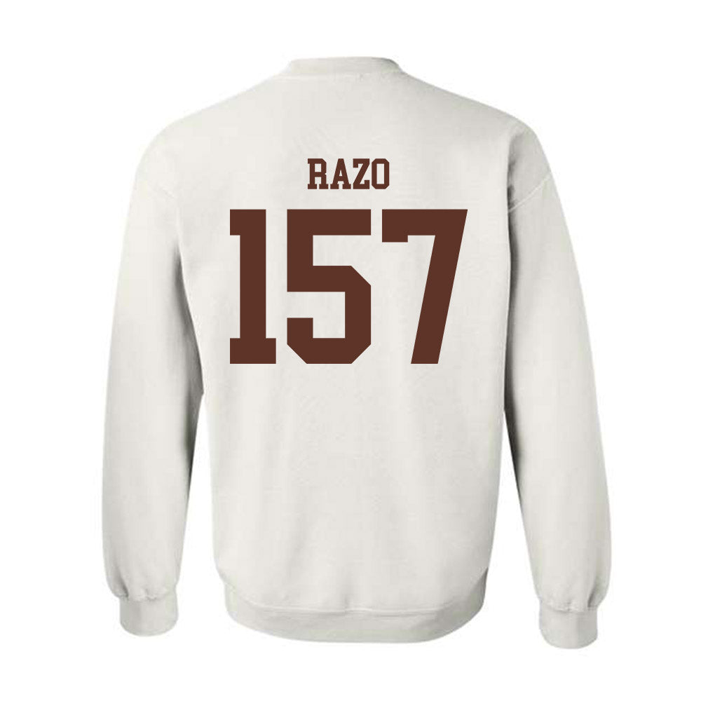 Quincy - NCAA Wrestling : Saul Razo - Classic Shersey Crewneck Sweatshirt-1