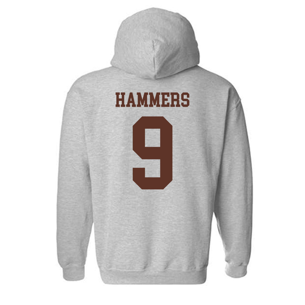 Quincy - NCAA Football : Tykell Hammers - Classic Shersey Hooded Sweatshirt-1