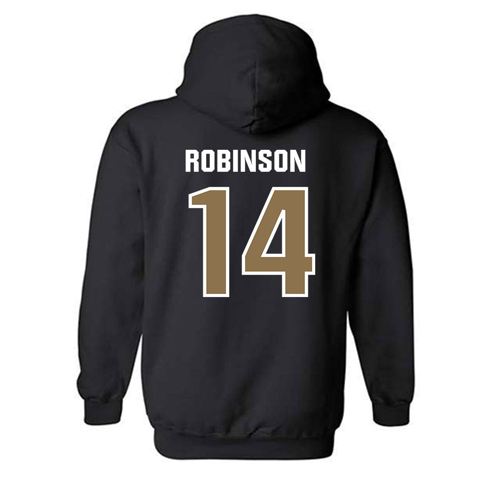 UNC Pembroke - NCAA Football : Tre Robinson - Classic Shersey Hooded Sweatshirt-1
