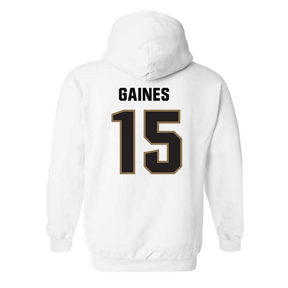 UNC Pembroke - NCAA Women's Volleyball : Deorri Gaines - Classic Shersey Hooded Sweatshirt-1
