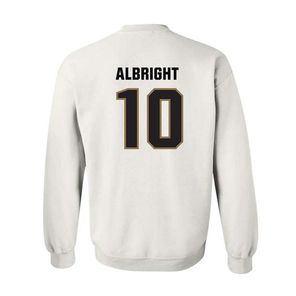 UNC Pembroke - NCAA Football : JaQuan Albright - Classic Shersey Crewneck Sweatshirt-1