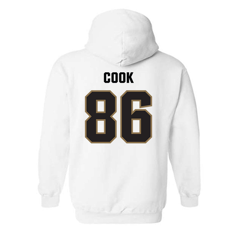 UNC Pembroke - NCAA Football : Logan Cook - Classic Shersey Hooded Sweatshirt-1
