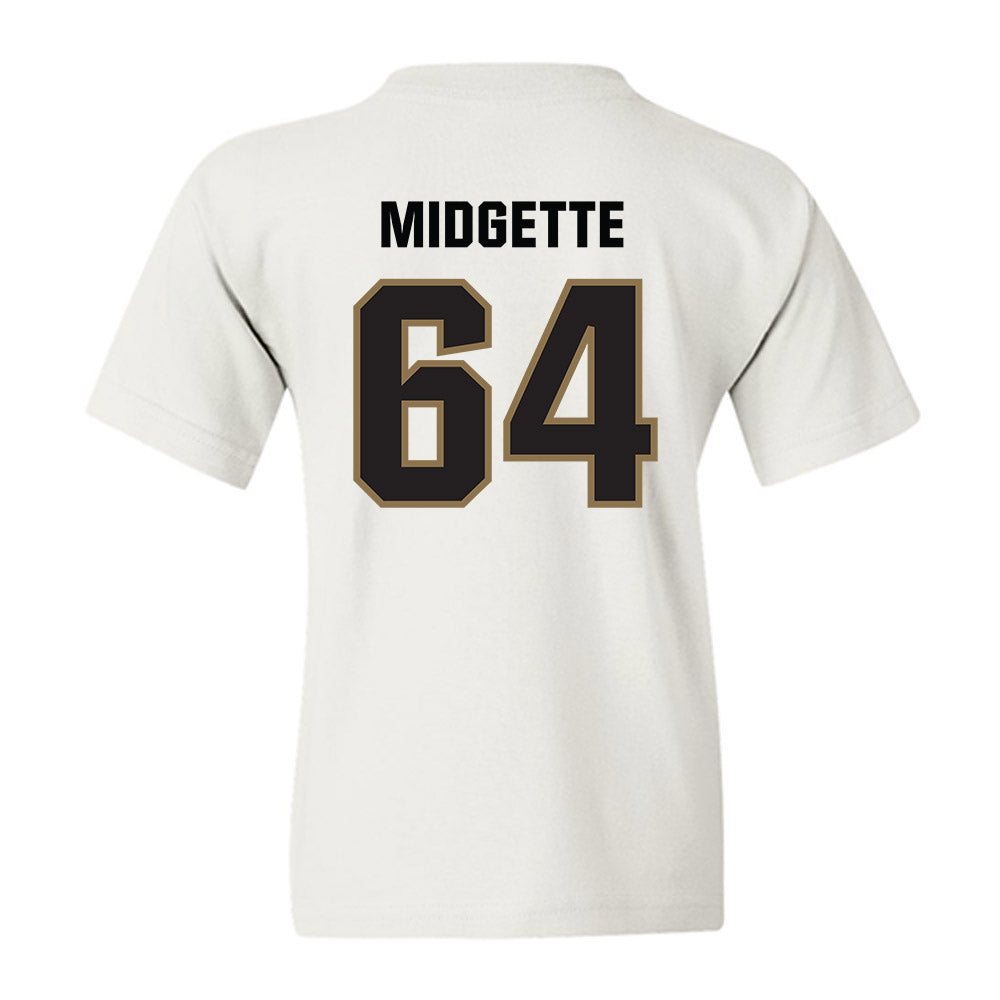 UNC Pembroke - NCAA Football : Asa Midgette - Classic Shersey Youth T-Shirt-1