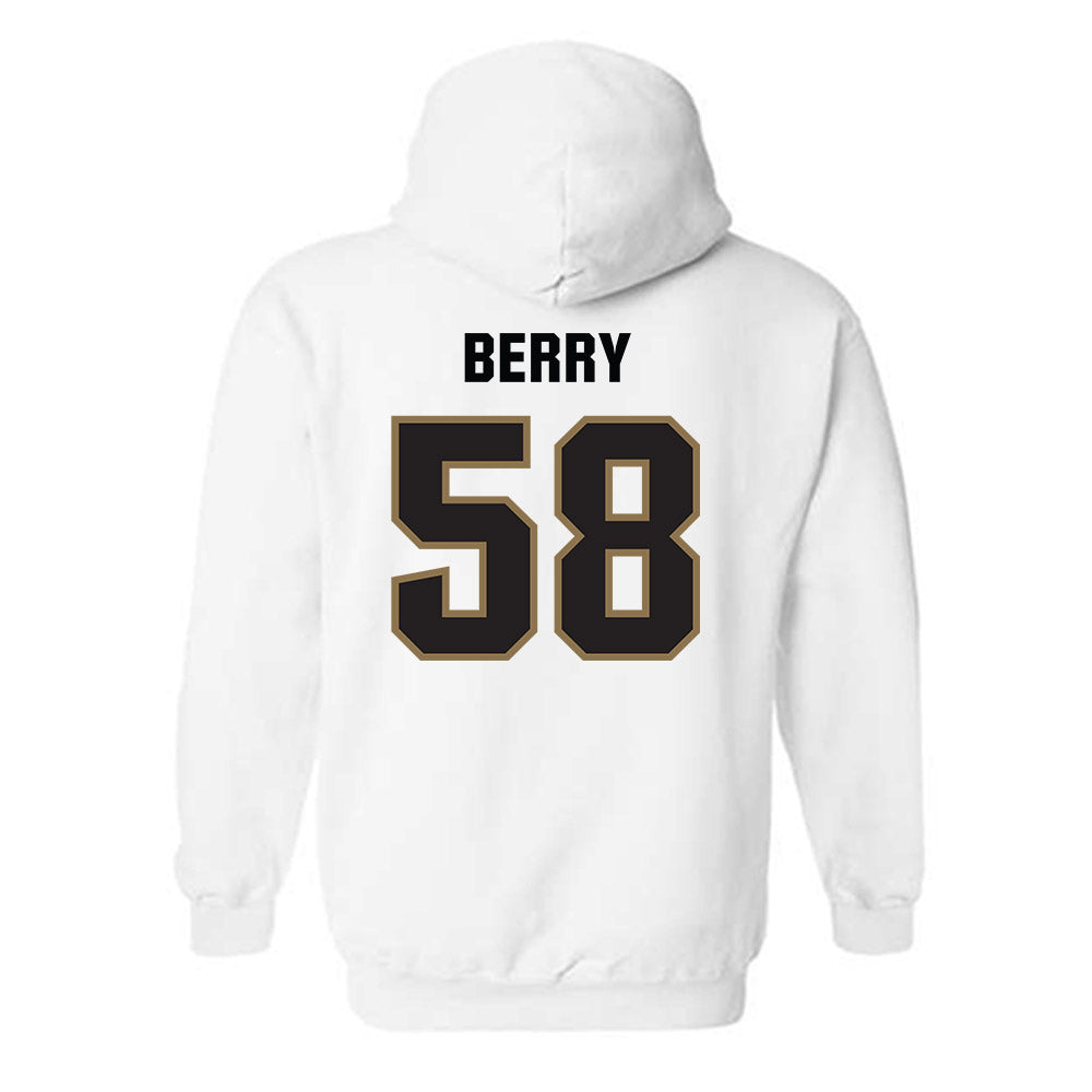 UNC Pembroke - NCAA Football : Cameron Berry - Classic Shersey Hooded Sweatshirt-1