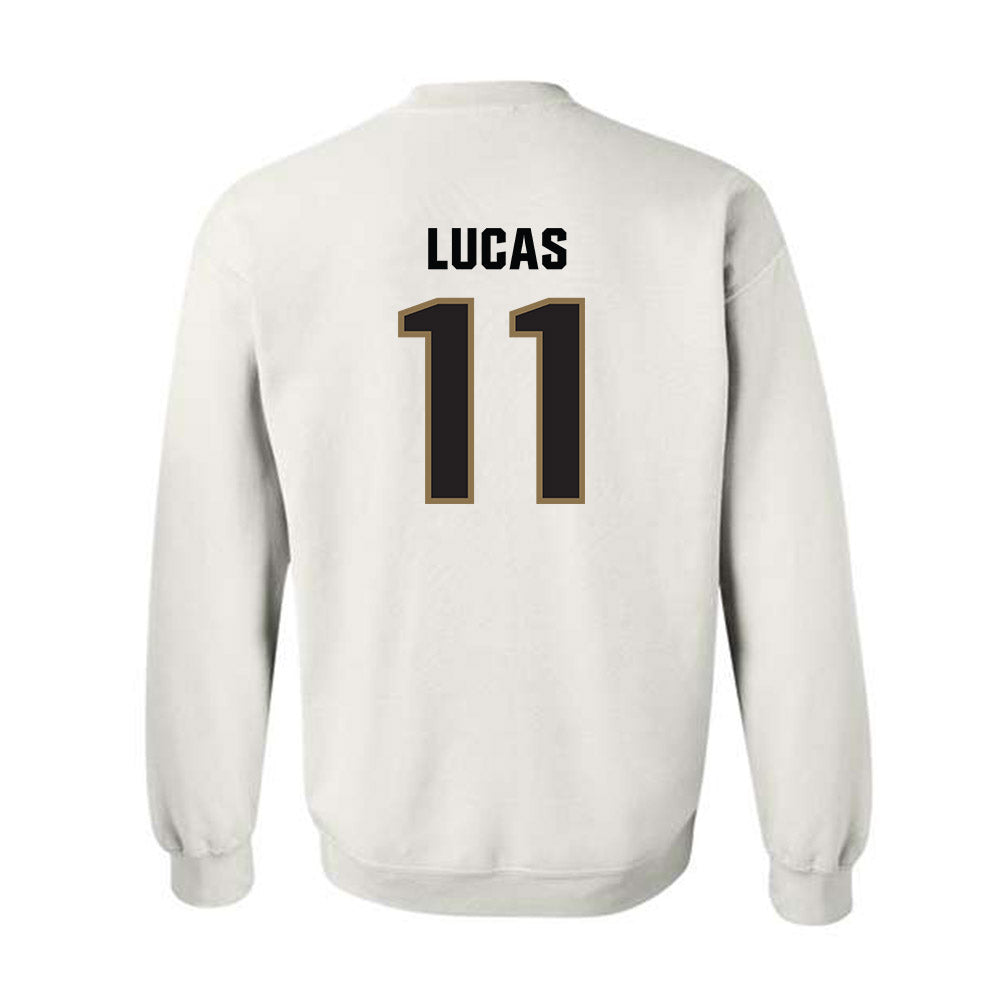 UNC Pembroke - NCAA Baseball : Landon Lucas - Classic Shersey Crewneck Sweatshirt-1