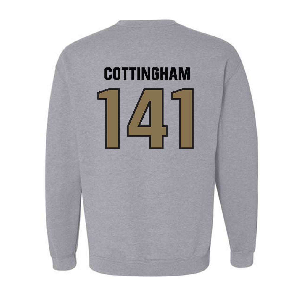 UNC Pembroke - NCAA Wrestling : Chance Cottingham - Classic Shersey Crewneck Sweatshirt-1
