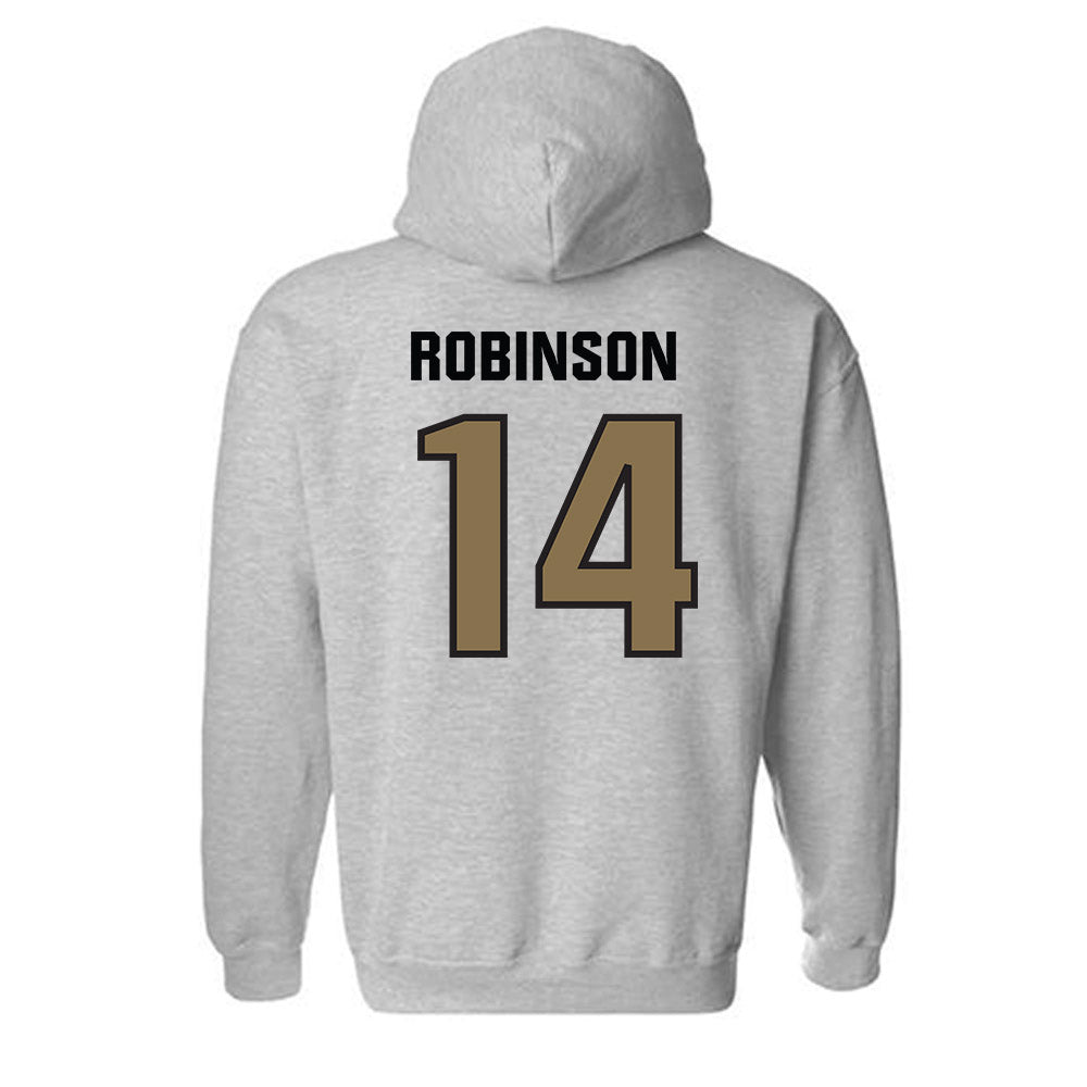 UNC Pembroke - NCAA Football : Tre Robinson - Classic Shersey Hooded Sweatshirt-1
