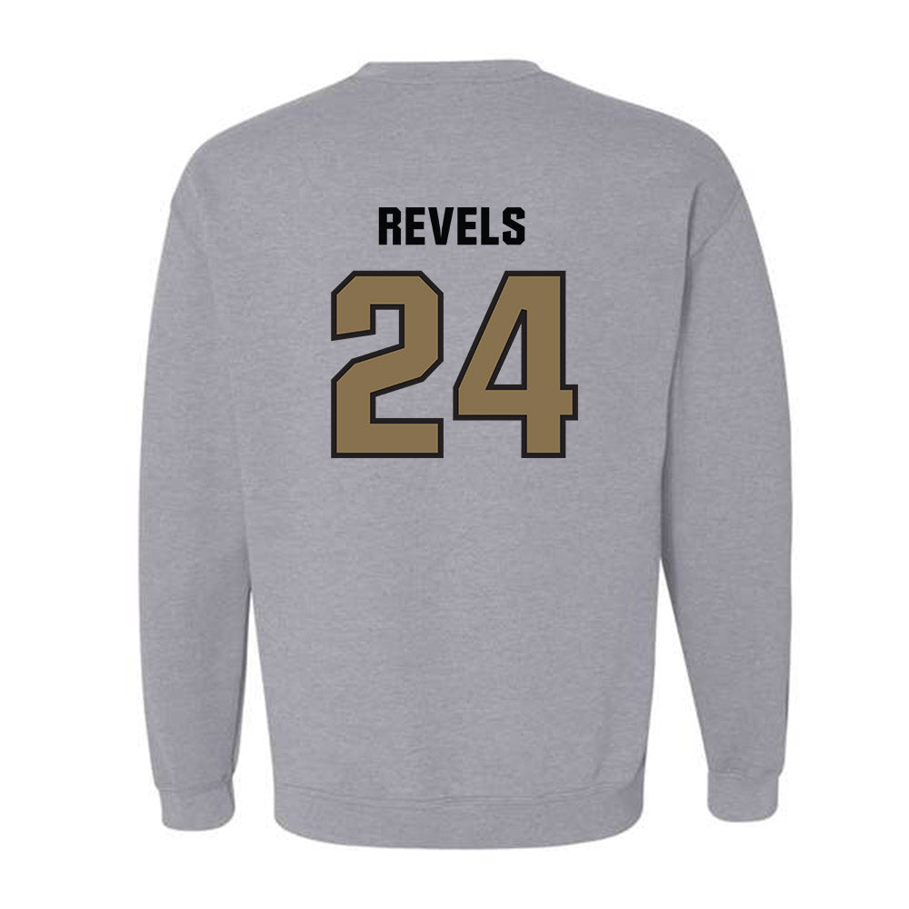 UNC Pembroke - NCAA Baseball : Cameron Revels - Classic Shersey Crewneck Sweatshirt-1