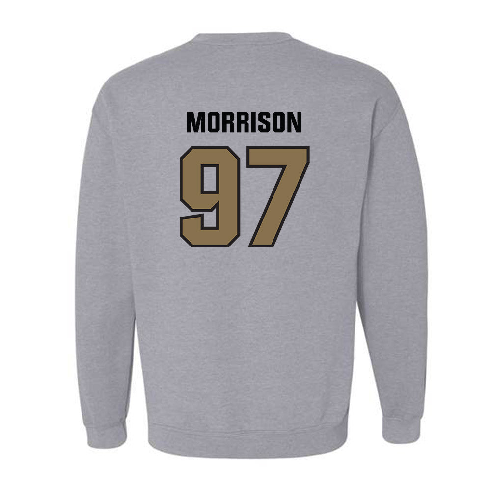 UNC Pembroke - NCAA Football : Zion Morrison - Classic Shersey Crewneck Sweatshirt-1