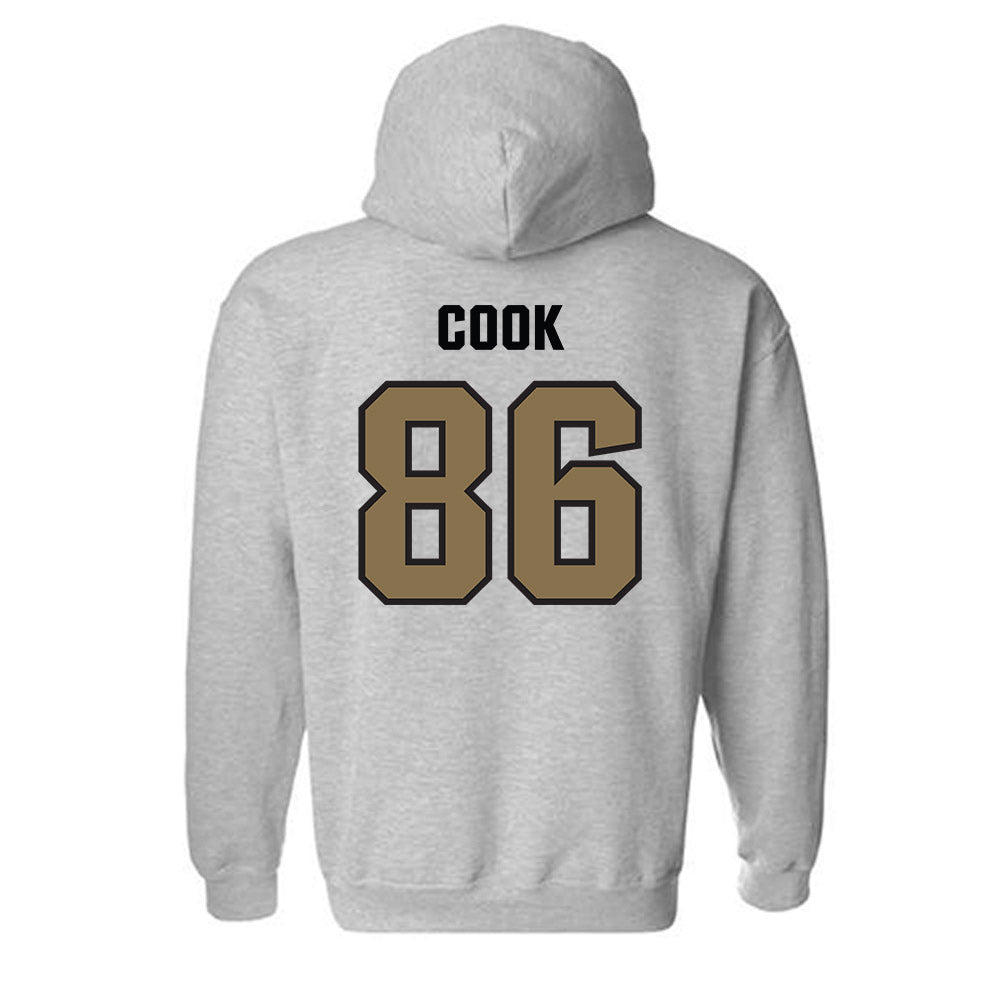 UNC Pembroke - NCAA Football : Logan Cook - Classic Shersey Hooded Sweatshirt-1
