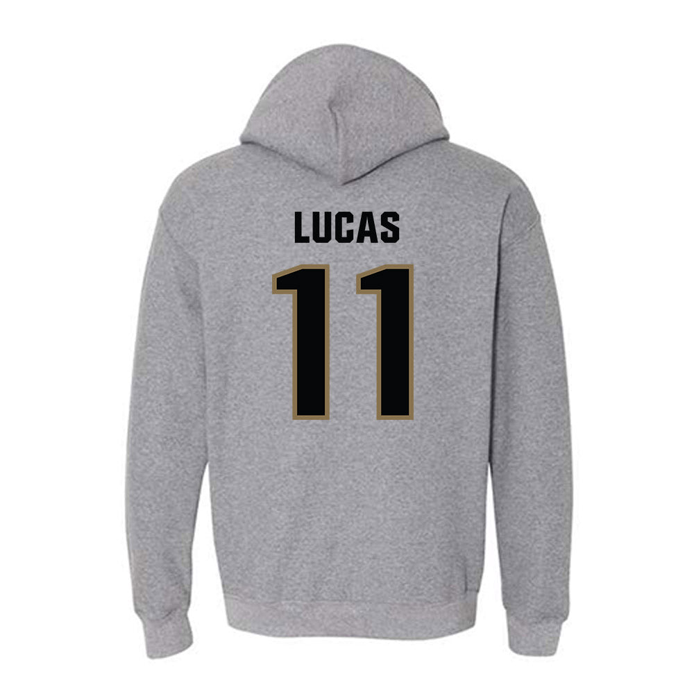 UNC Pembroke - NCAA Baseball : Landon Lucas - Classic Shersey Hooded Sweatshirt-1