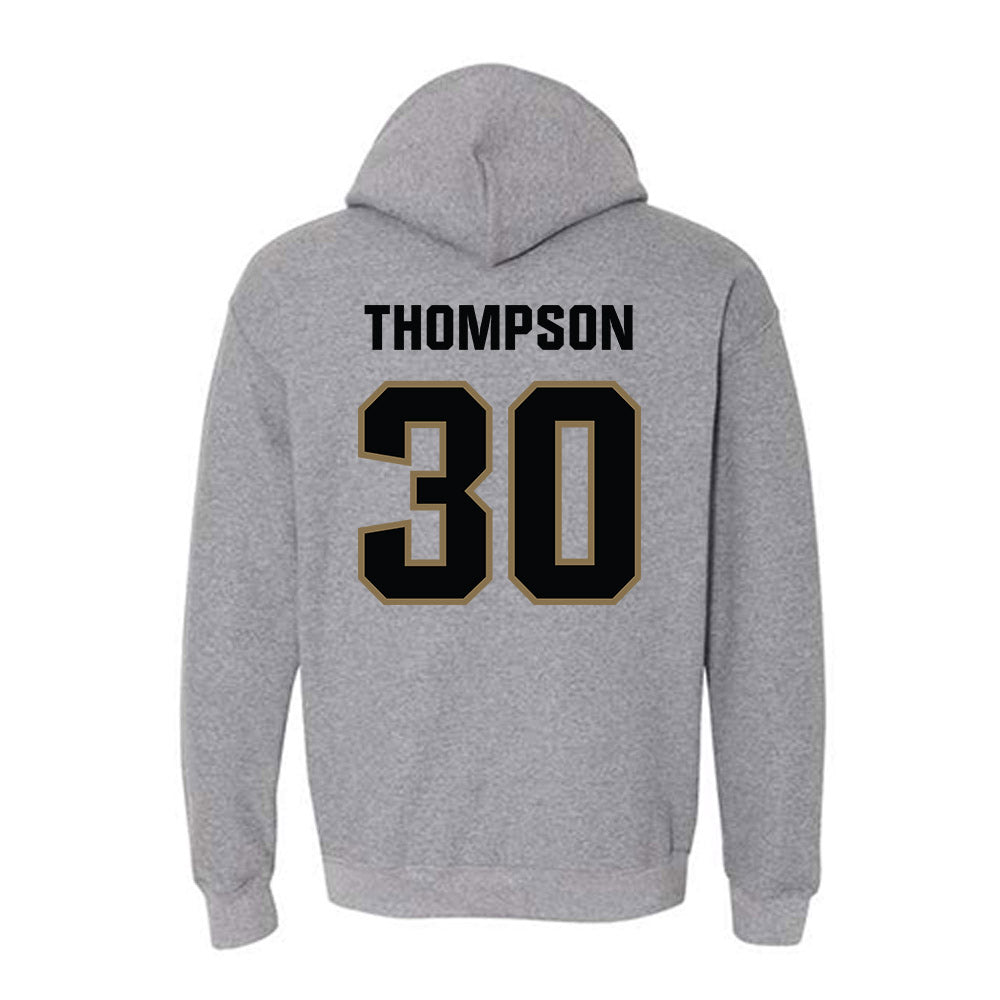 UNC Pembroke - NCAA Football : Brian Thompson - Classic Shersey Hooded Sweatshirt-1