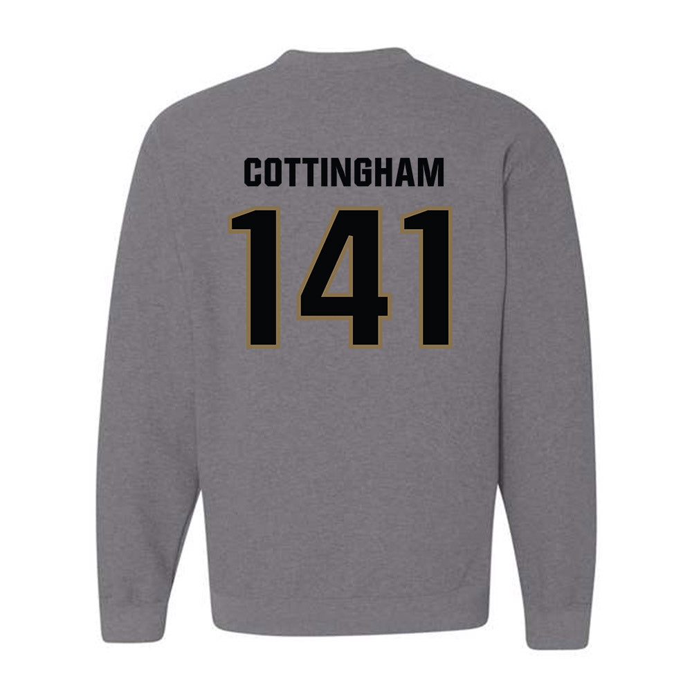UNC Pembroke - NCAA Wrestling : Chance Cottingham - Classic Shersey Crewneck Sweatshirt-1