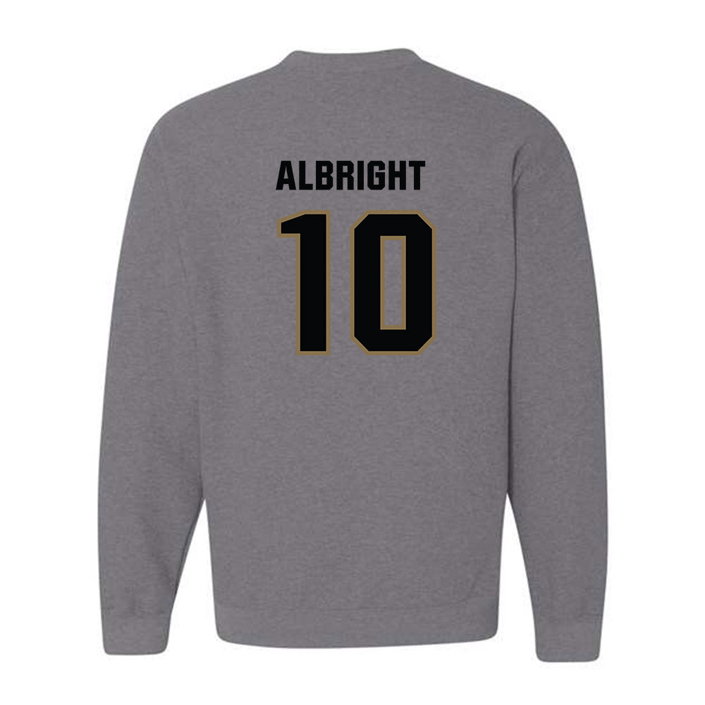 UNC Pembroke - NCAA Football : JaQuan Albright - Classic Shersey Crewneck Sweatshirt-1
