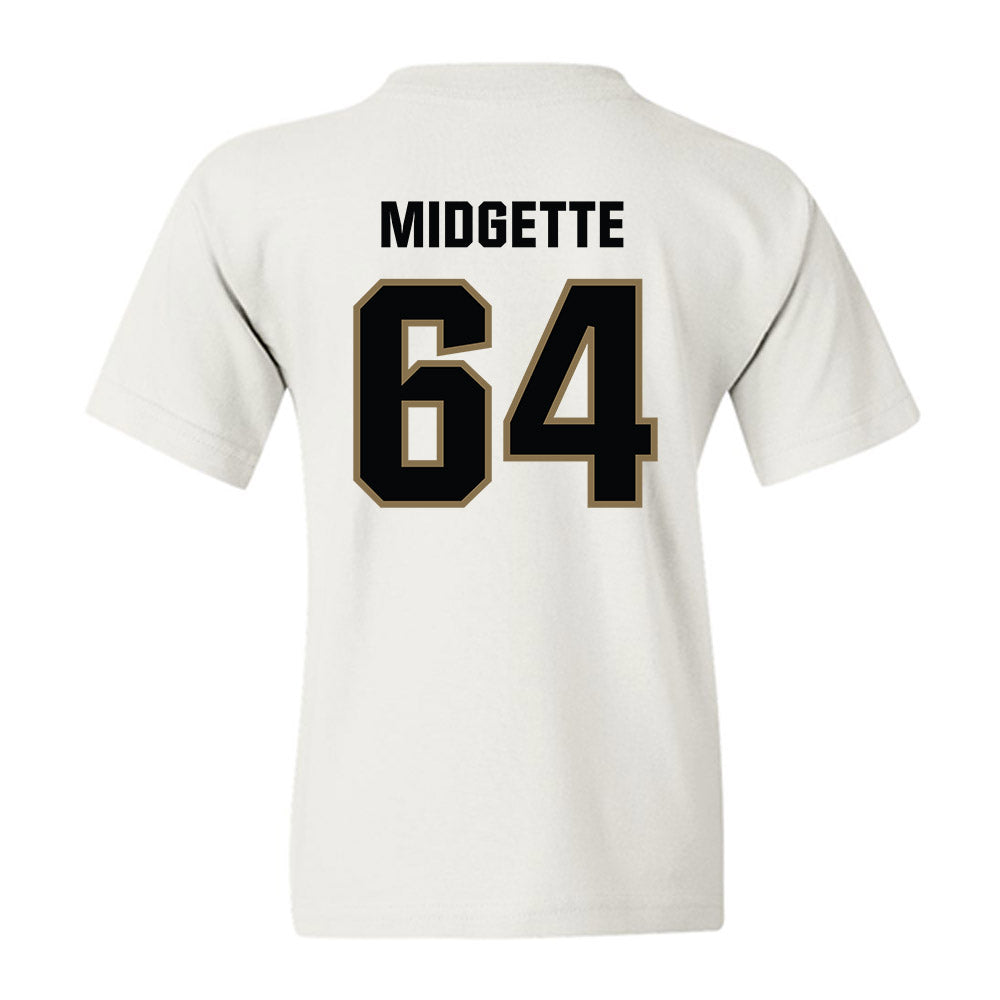 UNC Pembroke - NCAA Football : Asa Midgette - Classic Shersey Youth T-Shirt-1