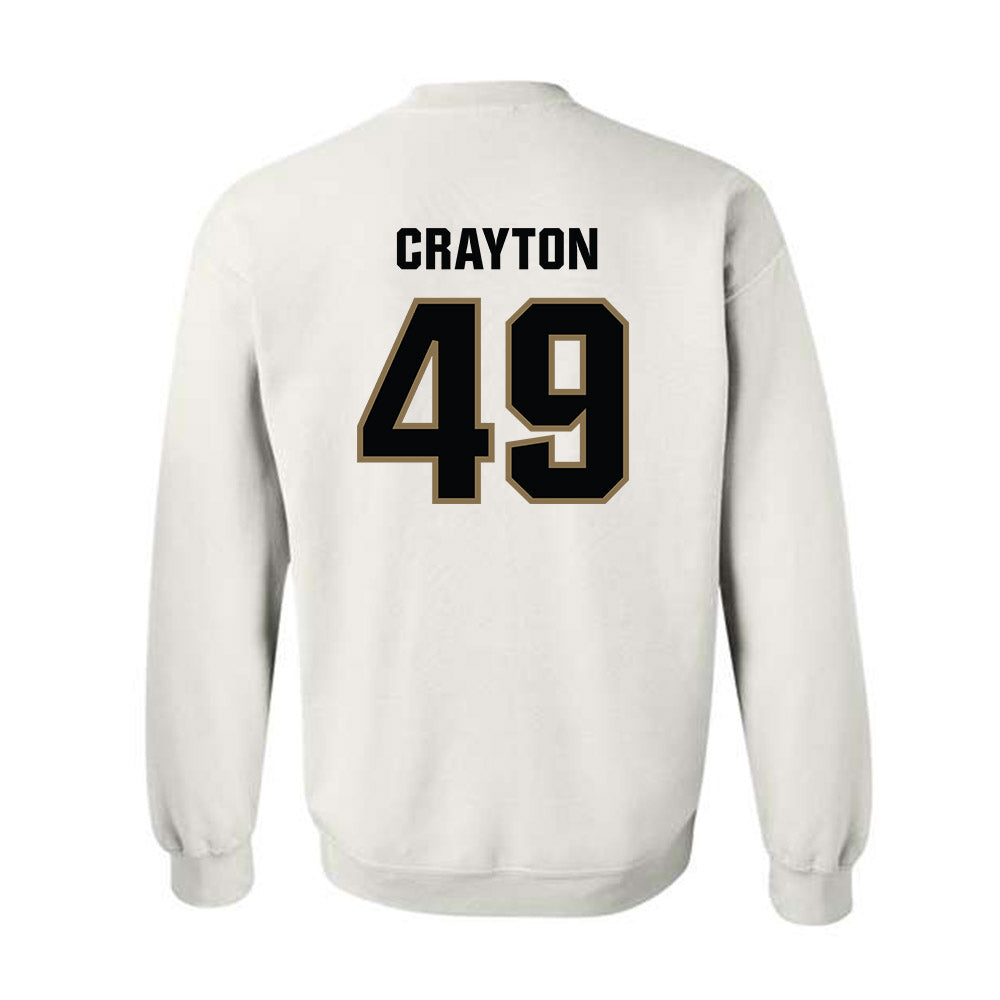 UNC Pembroke - NCAA Baseball : Michael Crayton - Classic Shersey Crewneck Sweatshirt-1