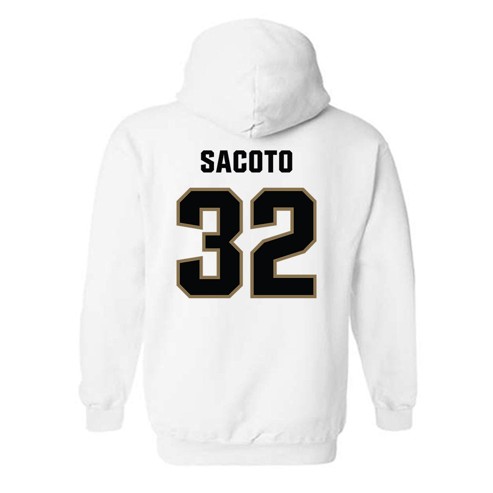 UNC Pembroke - NCAA Women's Basketball : Amanda Sacoto - Classic Shersey Hooded Sweatshirt-1