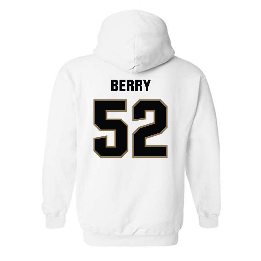 UNC Pembroke - NCAA Football : Malik Berry - Classic Shersey Hooded Sweatshirt-1