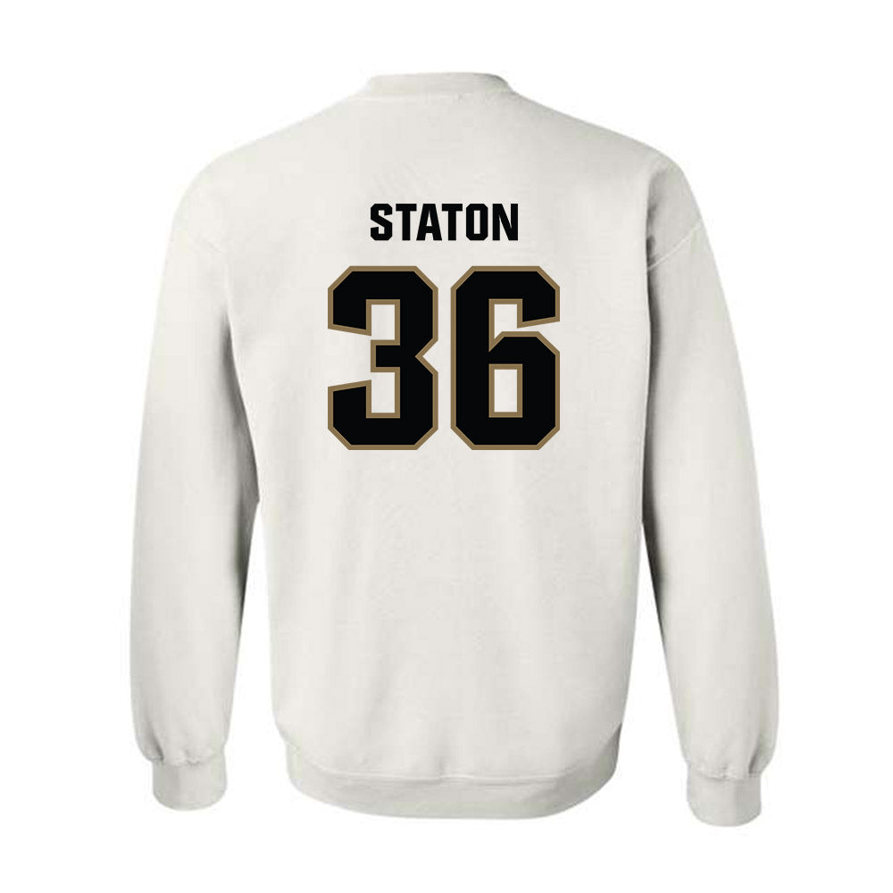 UNC Pembroke - NCAA Football : Kaleb Staton - Classic Shersey Crewneck Sweatshirt-1