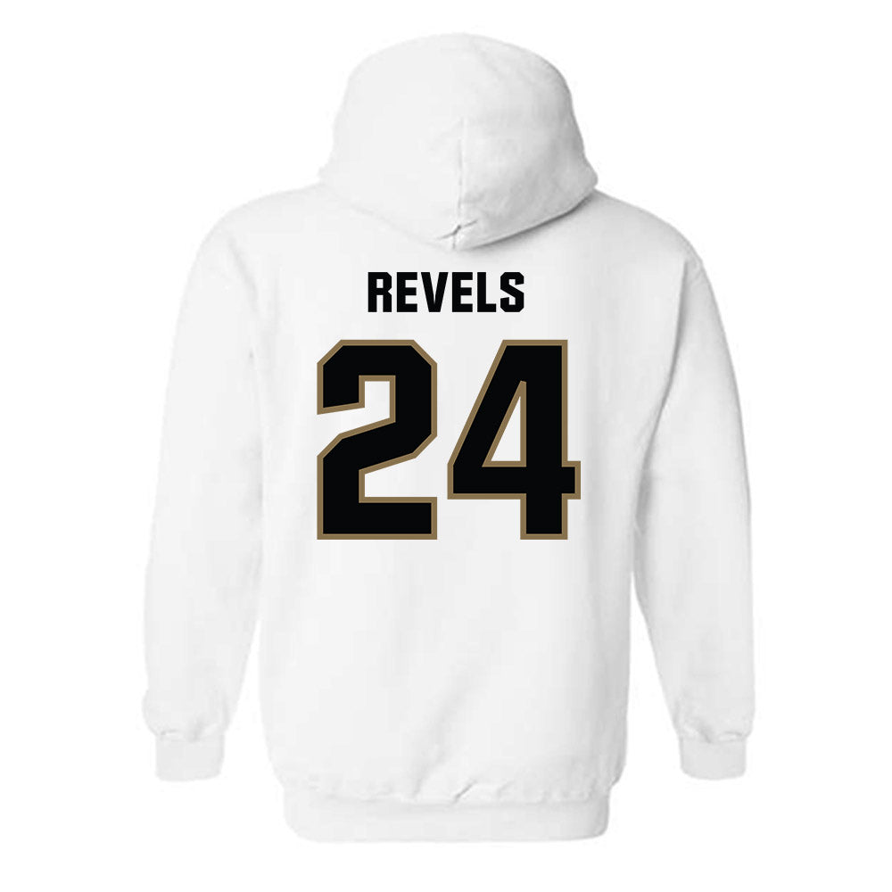 UNC Pembroke - NCAA Baseball : Cameron Revels - Classic Shersey Hooded Sweatshirt-1