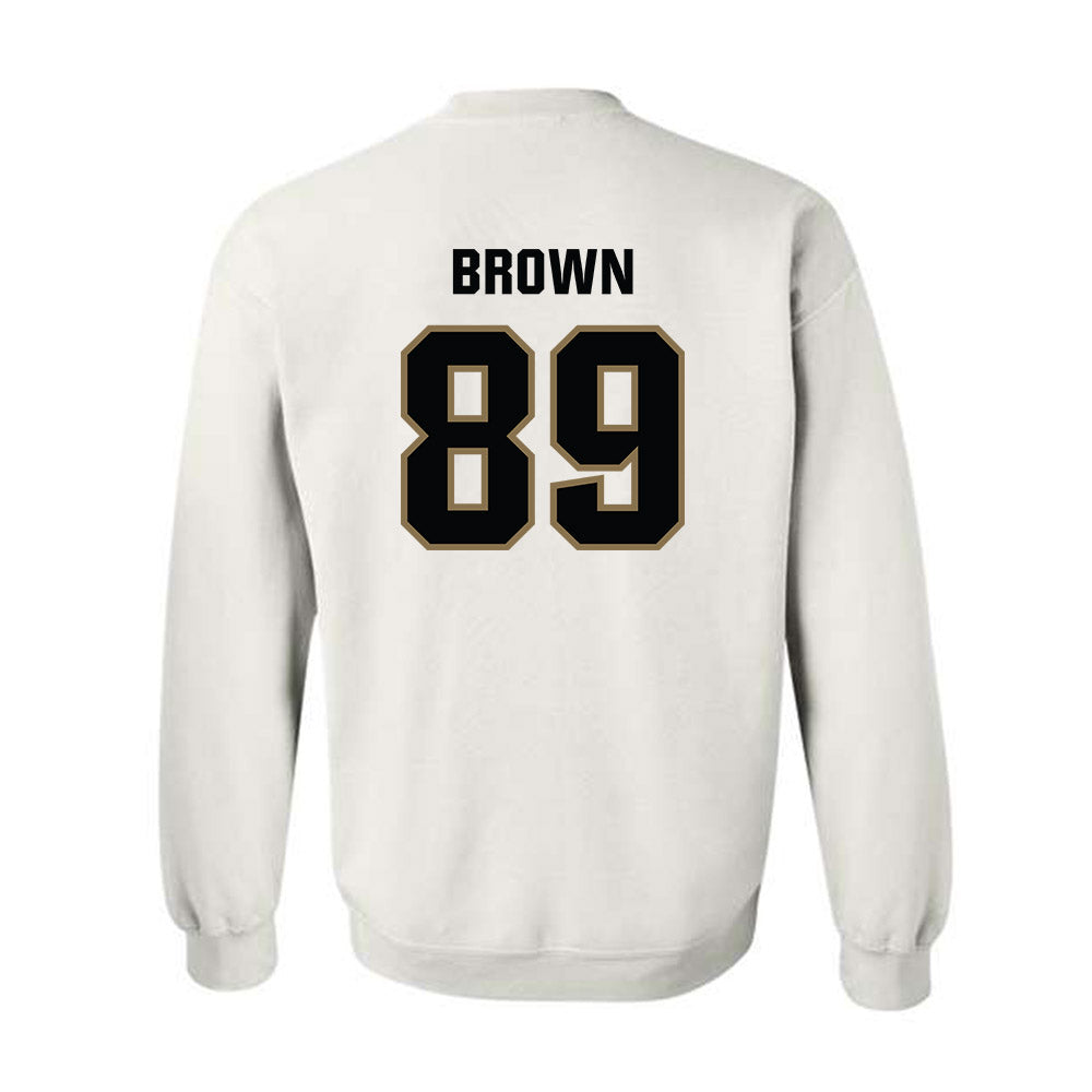 UNC Pembroke - NCAA Football : Malik Brown - Classic Shersey Crewneck Sweatshirt-1