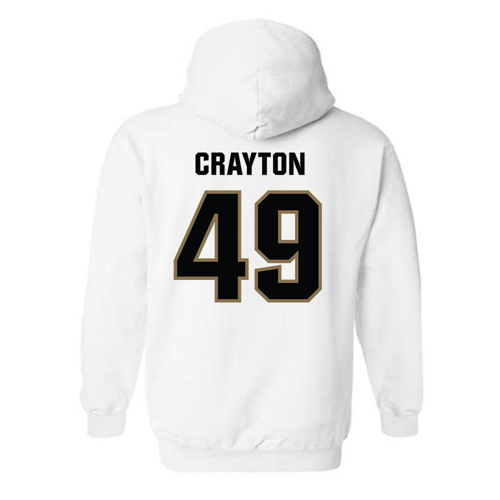 UNC Pembroke - NCAA Baseball : Michael Crayton - Classic Shersey Hooded Sweatshirt-1