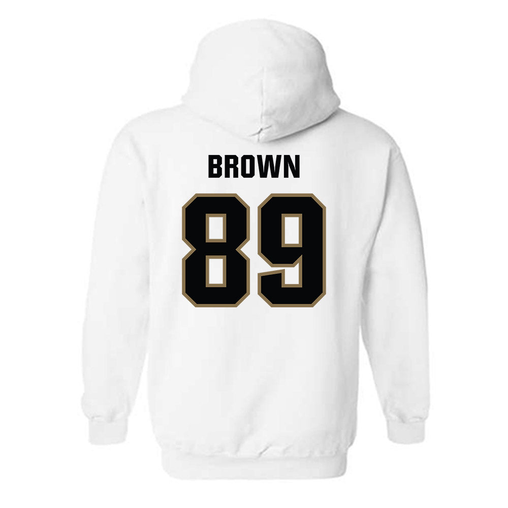UNC Pembroke - NCAA Football : Malik Brown - Classic Shersey Hooded Sweatshirt-1