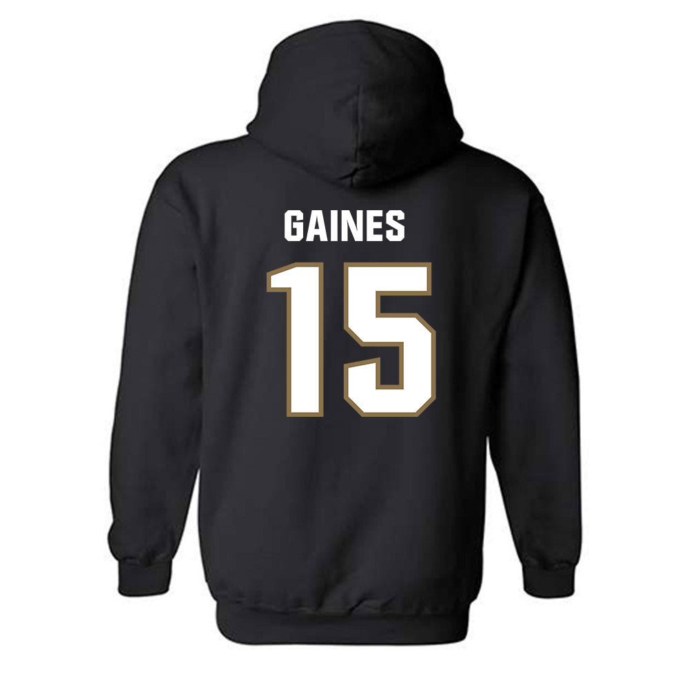 UNC Pembroke - NCAA Women's Volleyball : Deorri Gaines - Classic Shersey Hooded Sweatshirt-1