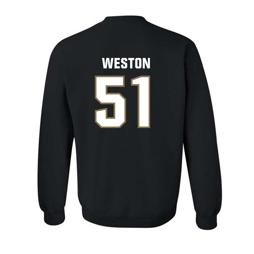 UNC Pembroke - NCAA Football : Brock Weston - Classic Shersey Crewneck Sweatshirt-1