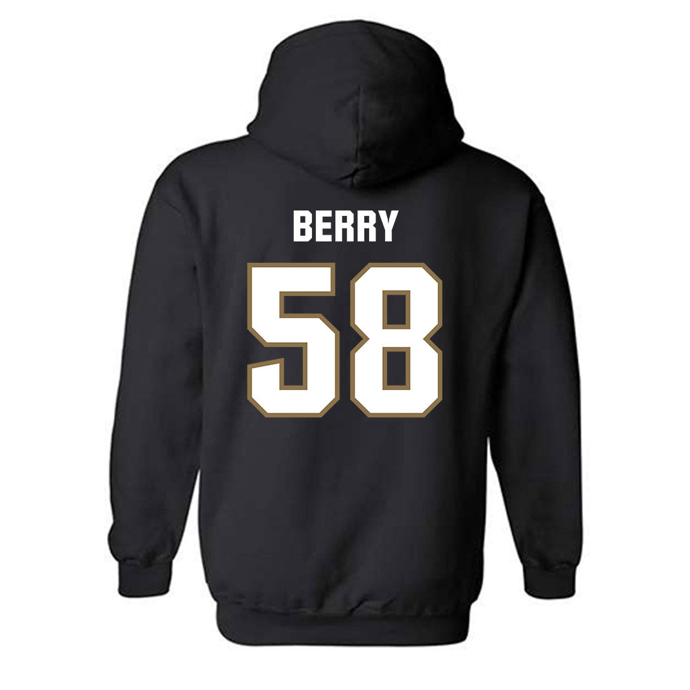 UNC Pembroke - NCAA Football : Cameron Berry - Classic Shersey Hooded Sweatshirt-1