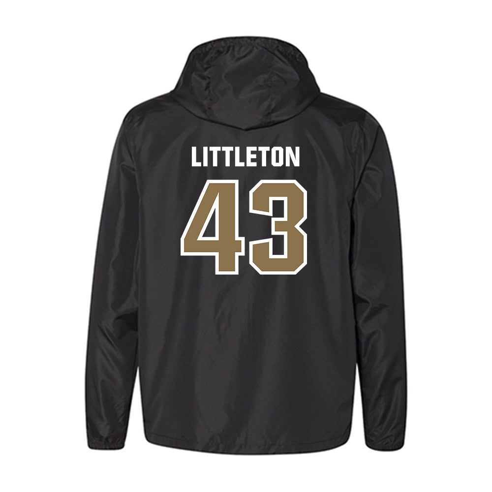 UNC Pembroke - NCAA Baseball : Garrett Littleton - Windbreaker-1