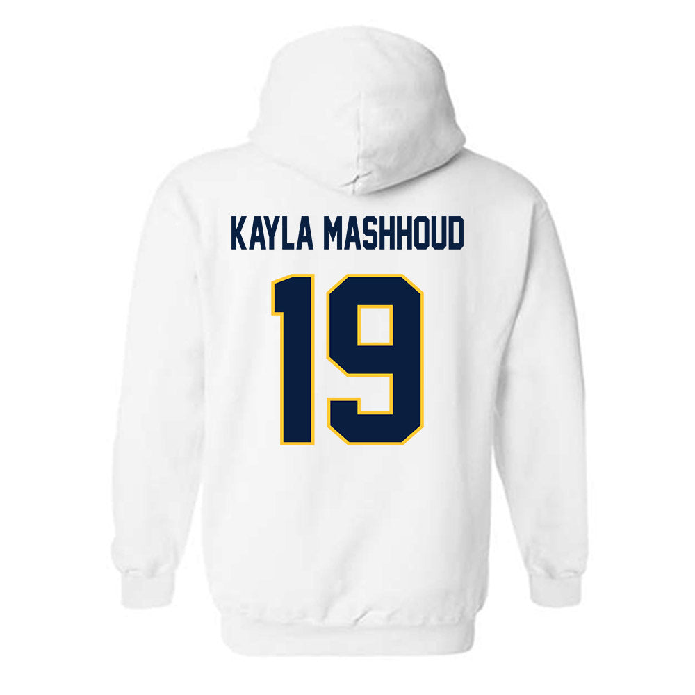 UC Berkeley - NCAA Softball : Kayla Mashhoud - Sports Shersey Hooded Sweatshirt-1