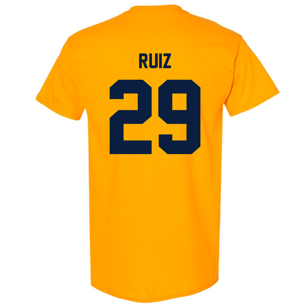 UC Berkeley - NCAA Men's Soccer : Nico Ruiz - Sports Shersey T-Shirt-1
