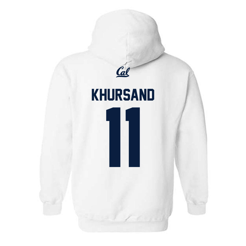 UC Berkeley - NCAA Women's Soccer : Elhom Khursand - Sports Shersey Hooded Sweatshirt-1