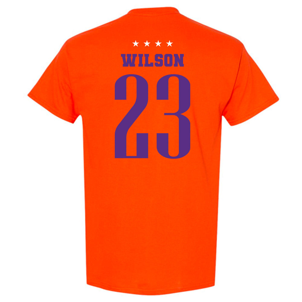 Clemson - NCAA Men's Soccer : Duncan Wilson - T-Shirt-1