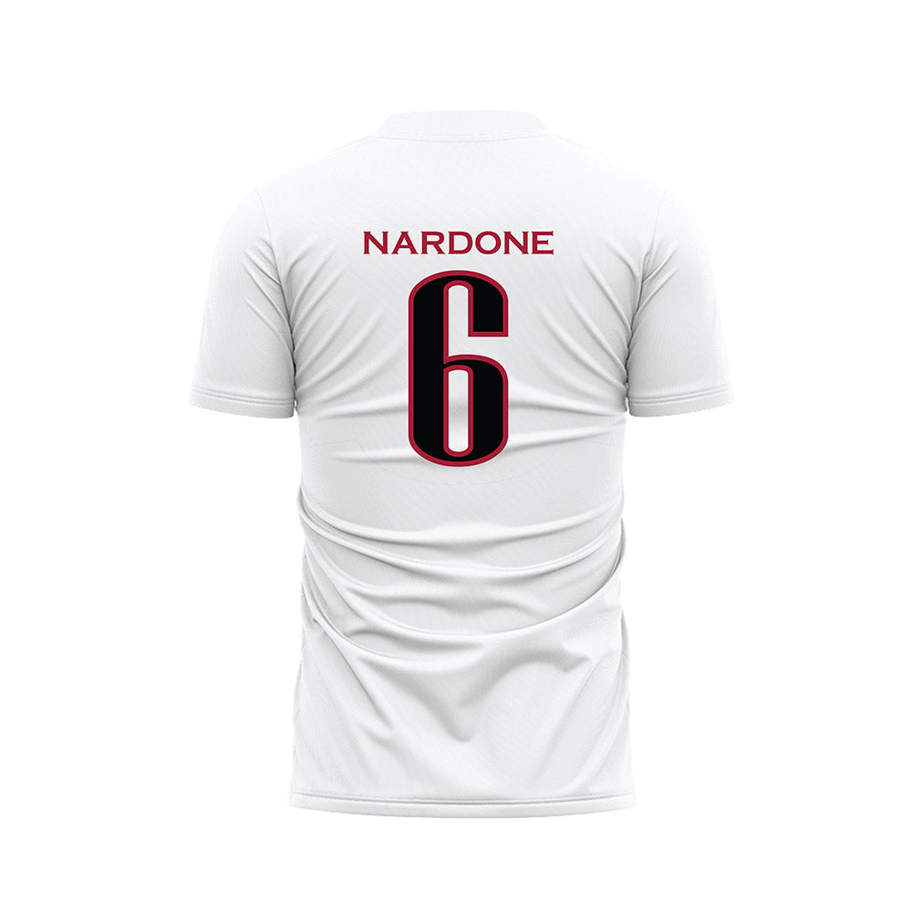 St. Joe's - NCAA Women's Soccer : Valentina Nardone - White Soccer Jersey-1