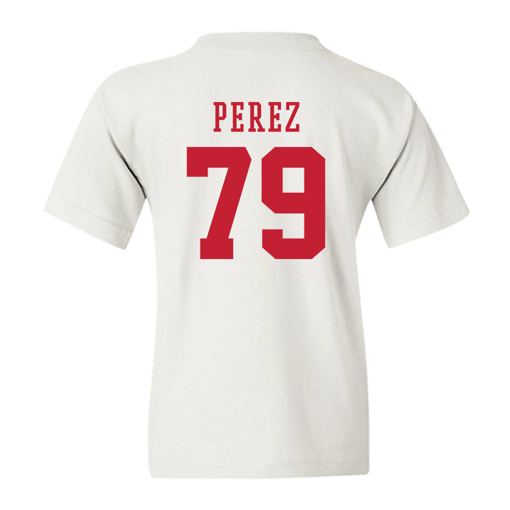 Arizona - NCAA Football : Isaac Perez - Sports Shersey Youth T-Shirt-1