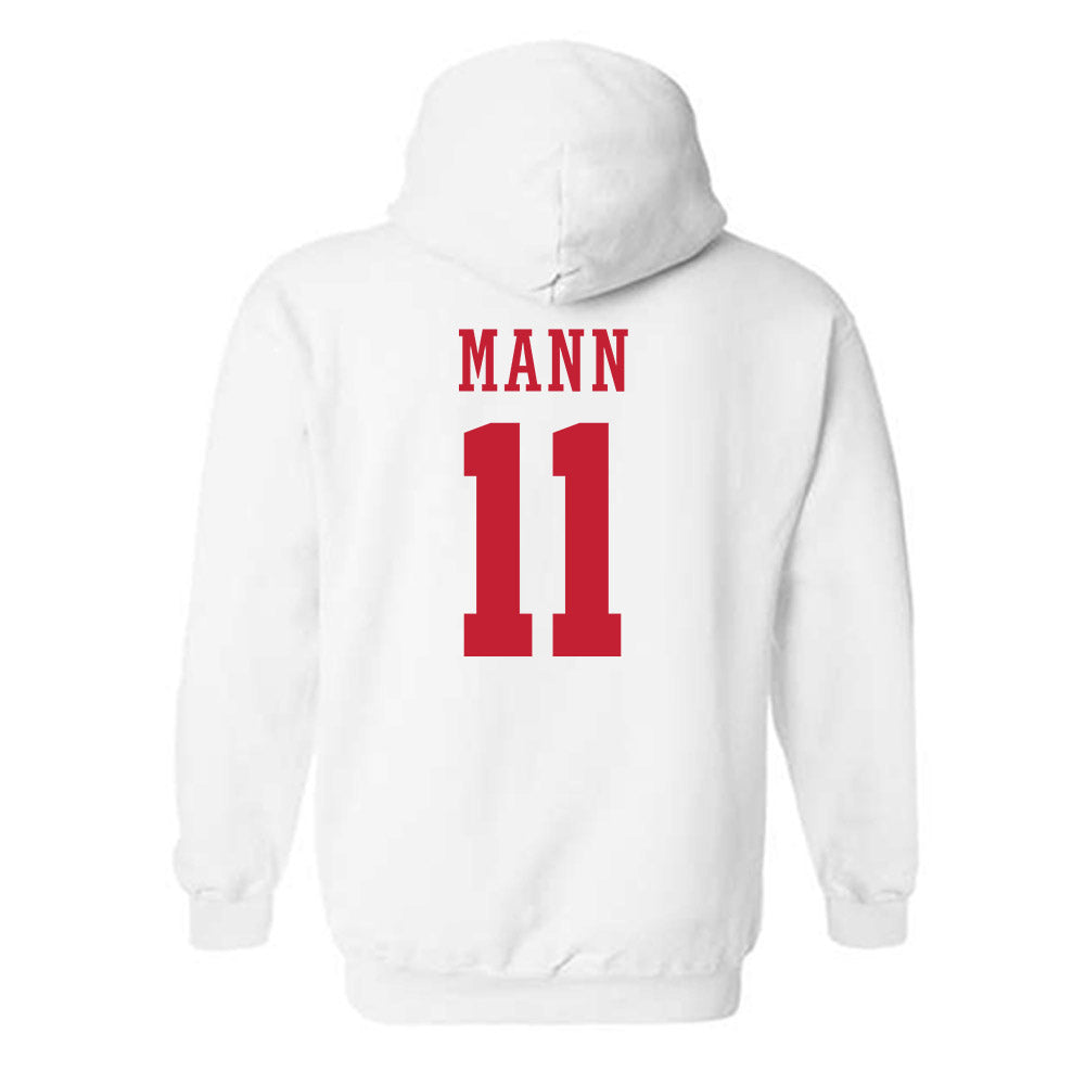 Arizona - NCAA Football : Jabari Mann - Sports Shersey Hooded Sweatshirt-1