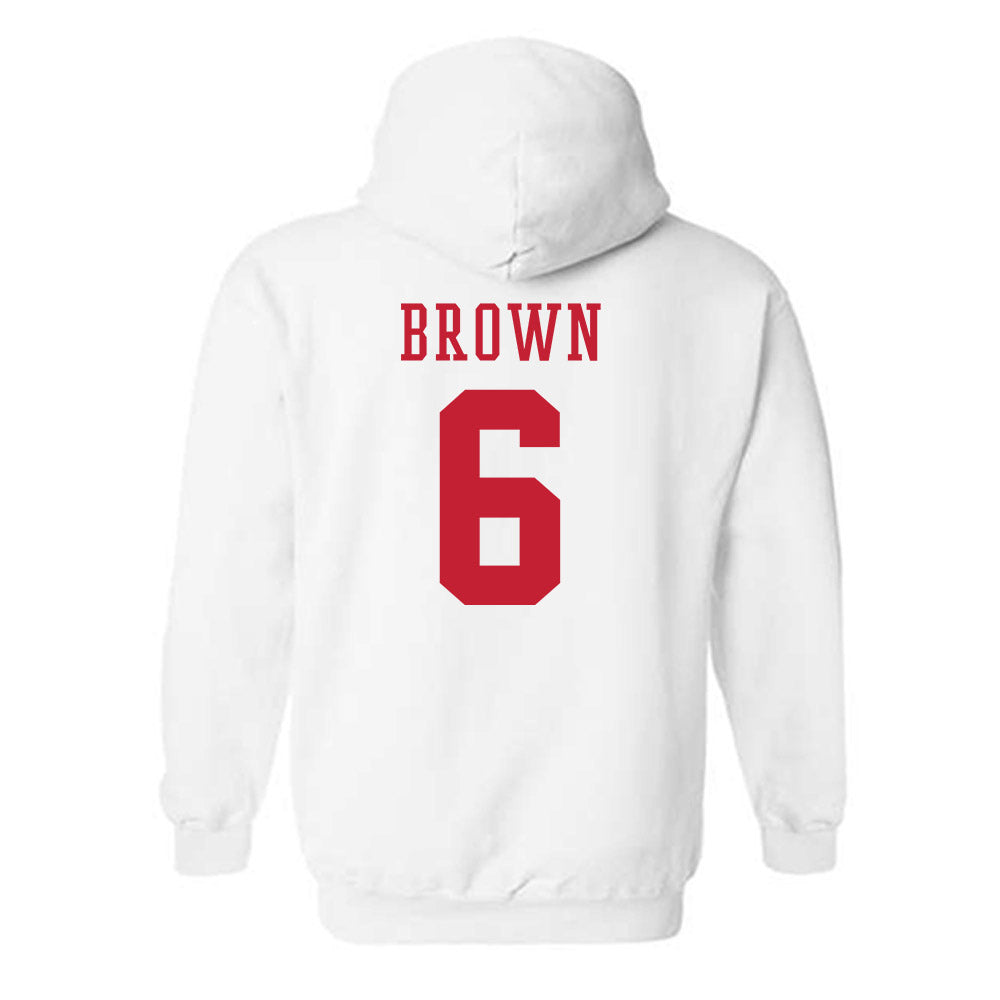 Arizona - NCAA Football : Taye Brown - Sports Shersey Hooded Sweatshirt