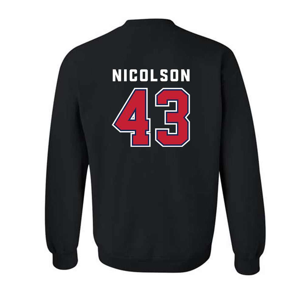 Arizona - NCAA Football : Drew Nicolson - Sports Shersey Crewneck Sweatshirt-1