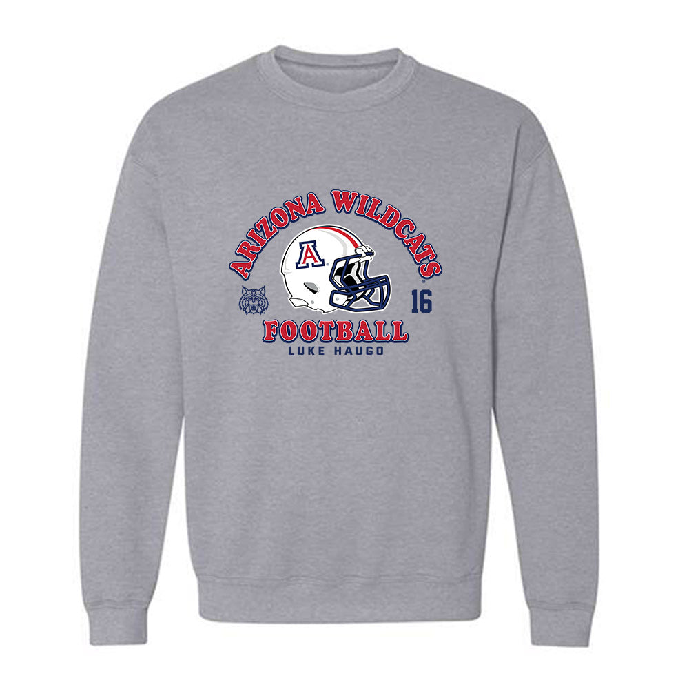 Arizona - NCAA Football : Luke Haugo - Sports Shersey Crewneck Sweatshirt-0