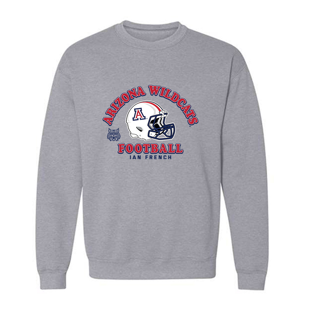 Arizona - NCAA Football : Ian French - Sports Shersey Crewneck Sweatshirt-0