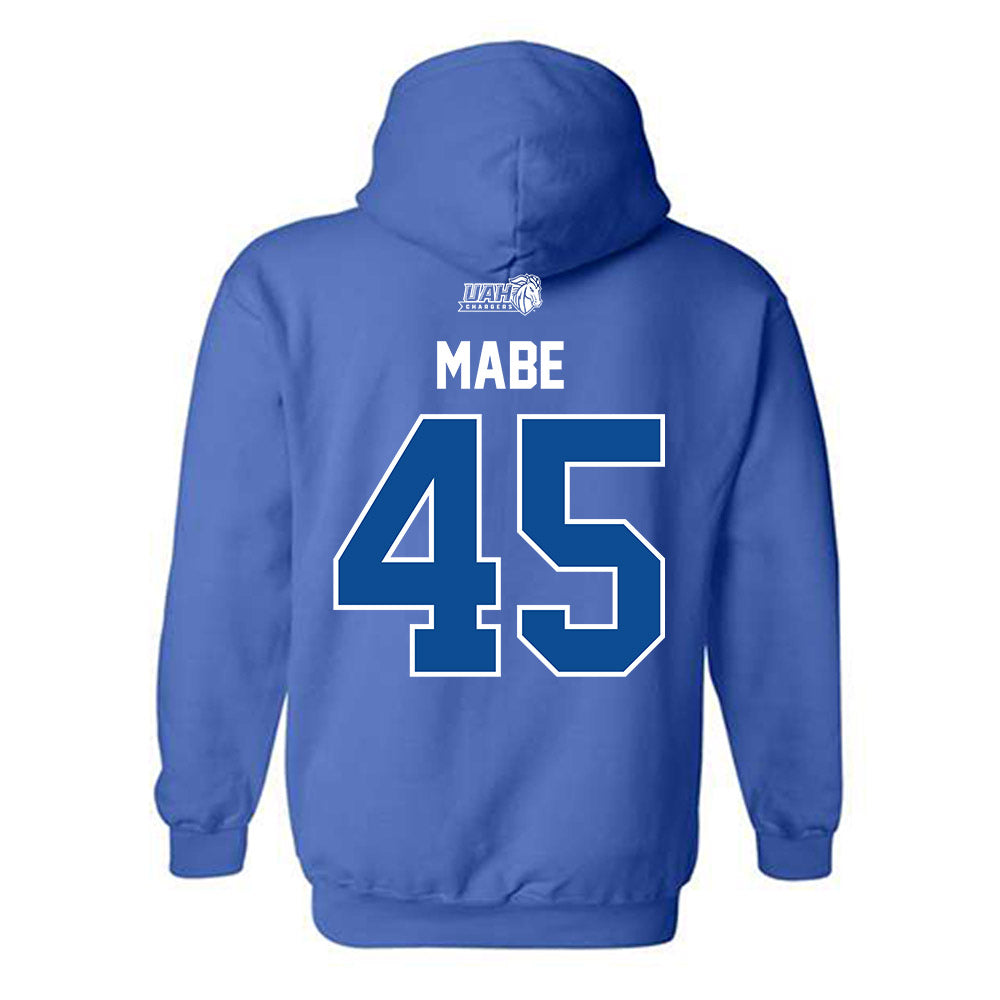 UAH - NCAA Men's Basketball : Jordan Mabe - Classic Shersey Hooded Sweatshirt-1