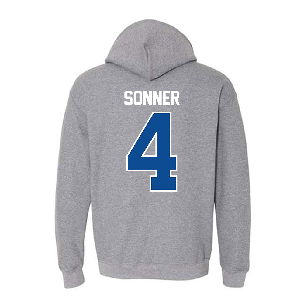 UAH - NCAA Baseball : Ian Sonner - Classic Shersey Hooded Sweatshirt-1